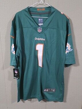 NFL Nike Teal Team Jersey with White Logos